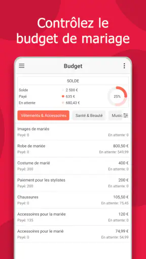 Planificateur de Mariage MyWed
