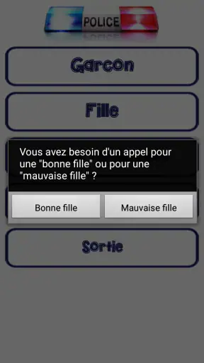 Police des enfants - farce