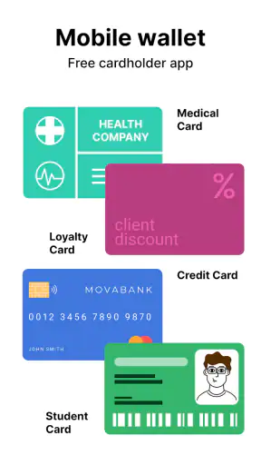 Porte cartes virtuel