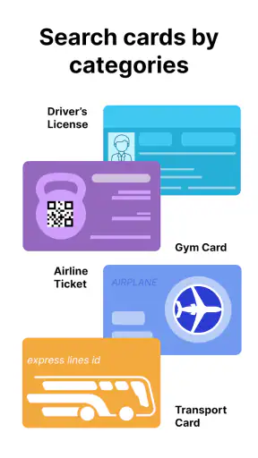 Porte cartes virtuel