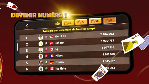 Président Jeu de Carte Online
