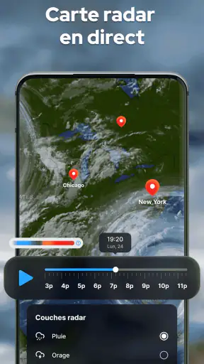Prévisions météo - Radar local