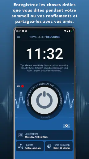 Enregistreur sommeil et cycle