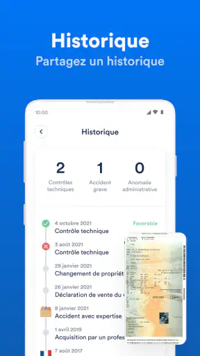 Carnet d'entretien, historique