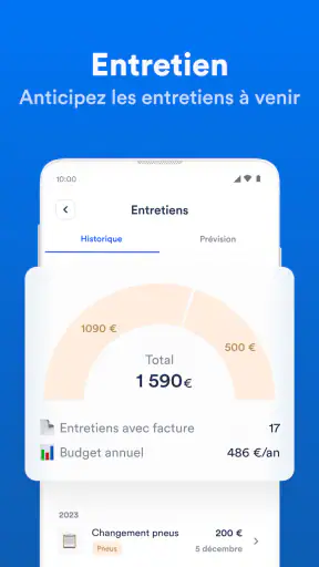 Carnet d'entretien, historique