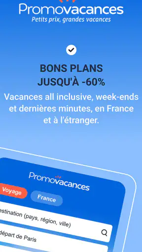 Promovacances : Vols, Séjours