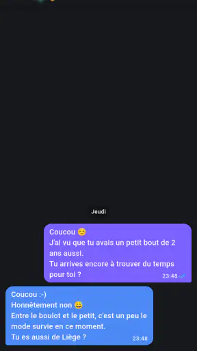 Purple: Amis & Sorties