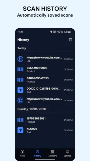 QR Code - Barcode Scanner