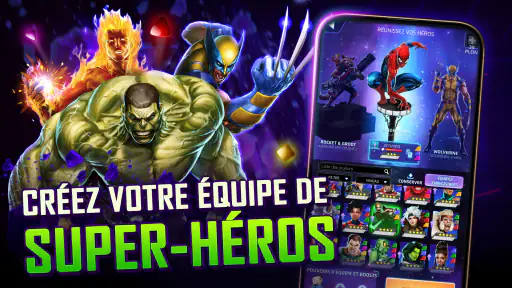 Quête Puzzle MARVEL: RPG Héros