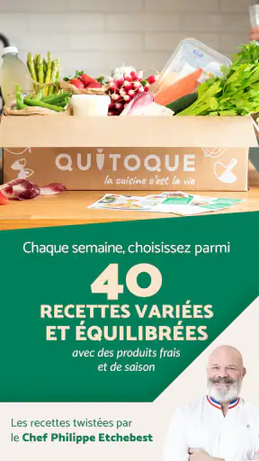 Quitoque : box cuisine facile