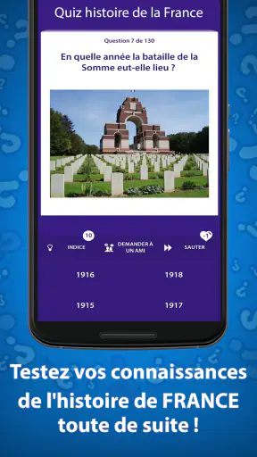 Quiz Histoire de la France
