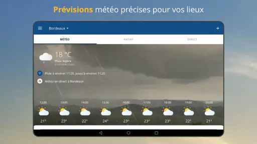 Radar meteos24 & météo fiable