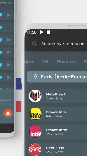 Radio FM France: Stations Live