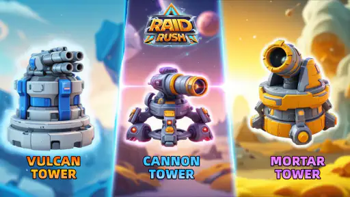 Raid Rush: Tower Defense TD