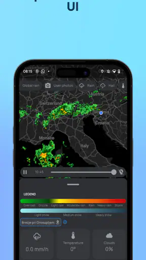Rain Radar: Radar météo