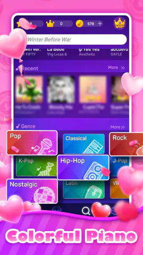 Rainbow Piano: Jeu de Musique