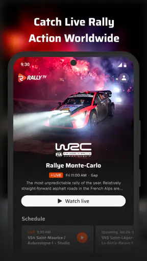 Rally TV Streaming and Live TV