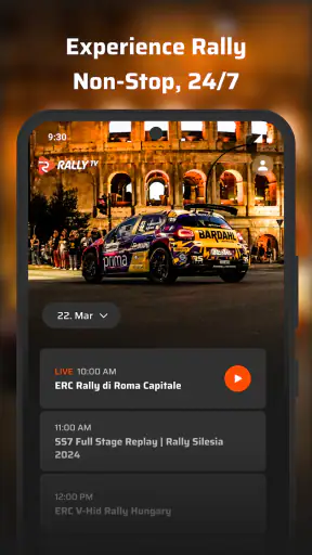 Rally TV Streaming and Live TV