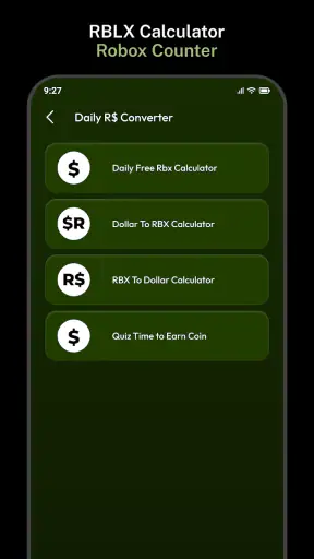 RBLX Calculator -Robox Counter