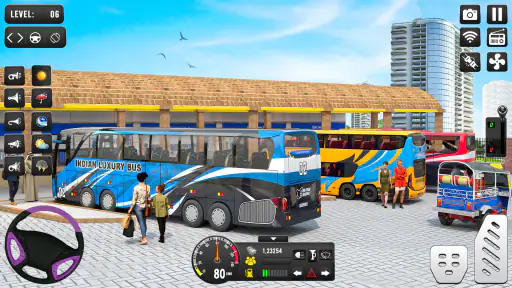 Real Bus Driving Games Sim 3D