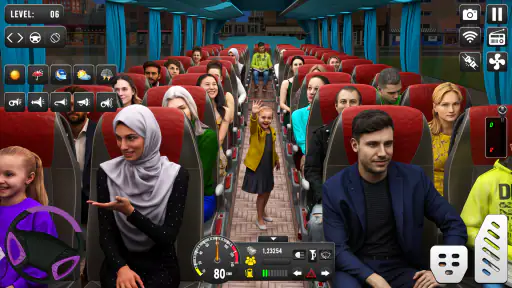 Real Bus Driving Games Sim 3D
