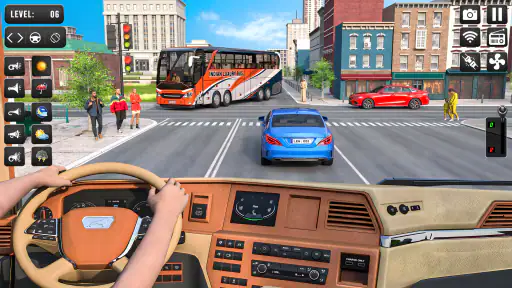 Real Bus Driving Games Sim 3D