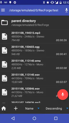RecForge II Pro : Dictaphone