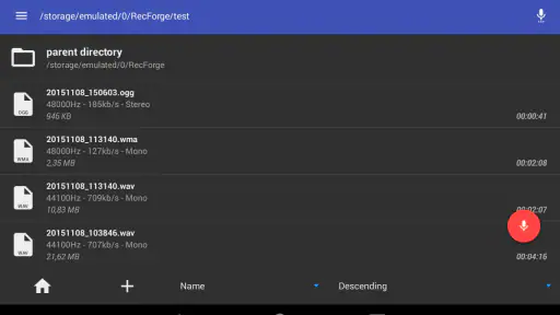 RecForge II Pro : Dictaphone