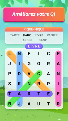 Recherche de mots - Relax