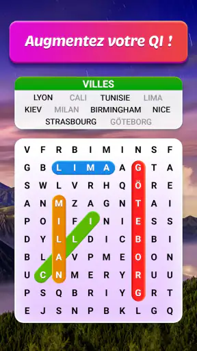 Recherche de mots - Relax