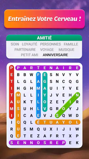 Recherche de mots - Relax
