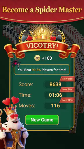 Rétro Spider Solitaire