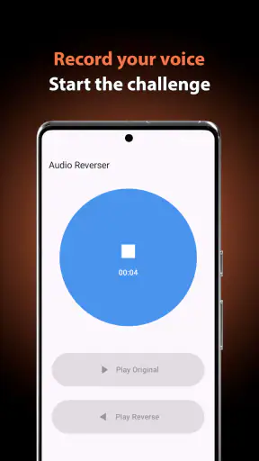 Reverse Audio: Reverse Singing