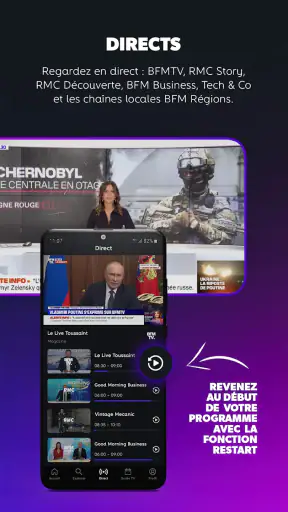 RMC BFM Play - Android TV