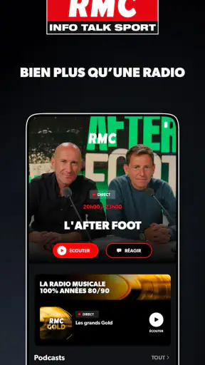 RMC Radio: podcast, live, foot