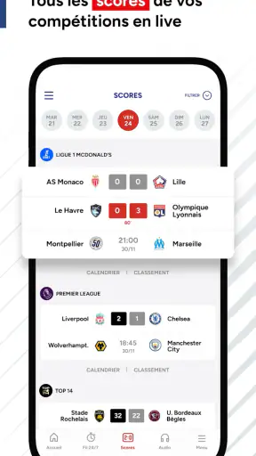 RMC Sport News, foot & rugby
