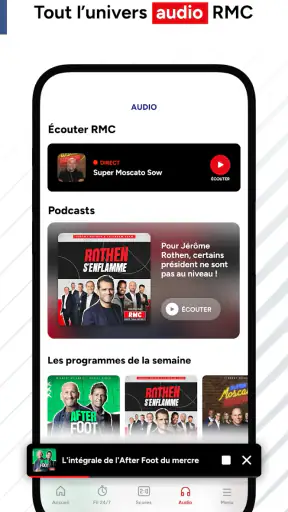 RMC Sport News, foot & rugby
