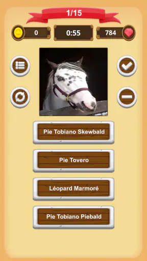 Robe Du Cheval - Quiz