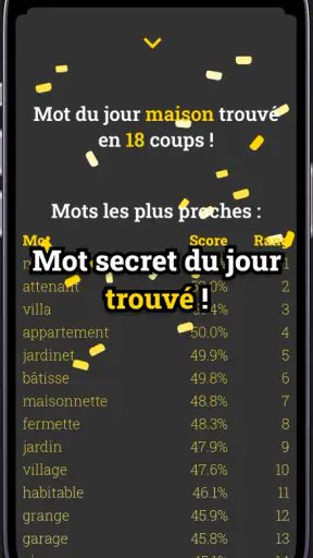 romot - Mot secret Cemantix !