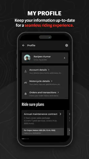 Royal Enfield App