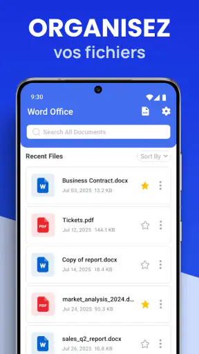 Saisir un Document Word Office