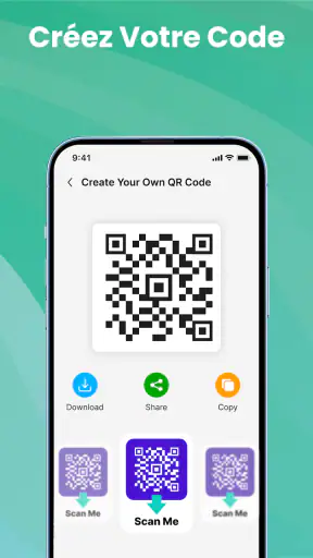 Scanner QR, Tous Codes-Barres