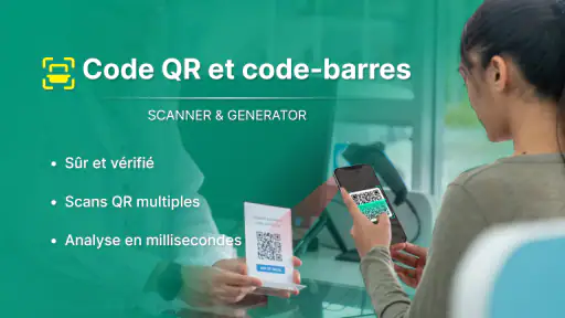 Scanner QR&Code-barres:Accueil