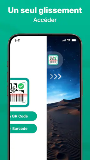 Scanner QR&Code-barres:Accueil