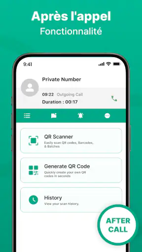Scanner QR&Code-barres:Accueil