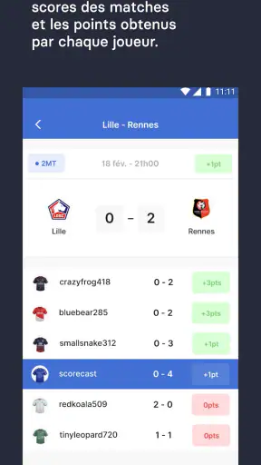 Scorecast Classique