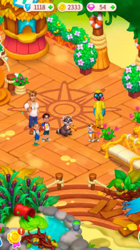 Secrets of Paradise Merge Game