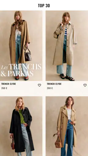 Sézane App Mode & Maroquinerie