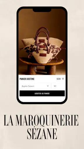 Sézane App Mode & Maroquinerie