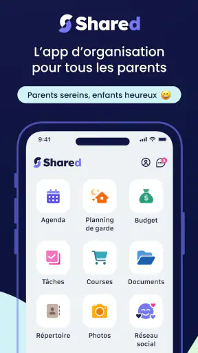 Shared, organisation famille